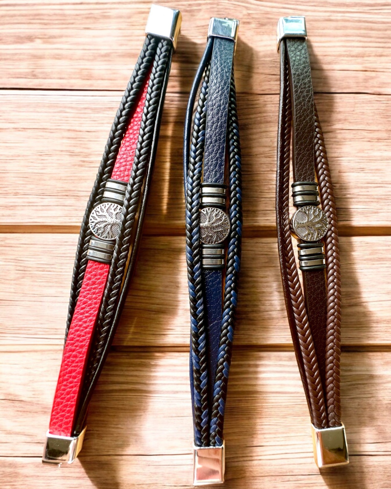 "Elämän Puu" -rannekoru, joka voidaan personoida lahjaksi, 3 värivaihtoehtoa