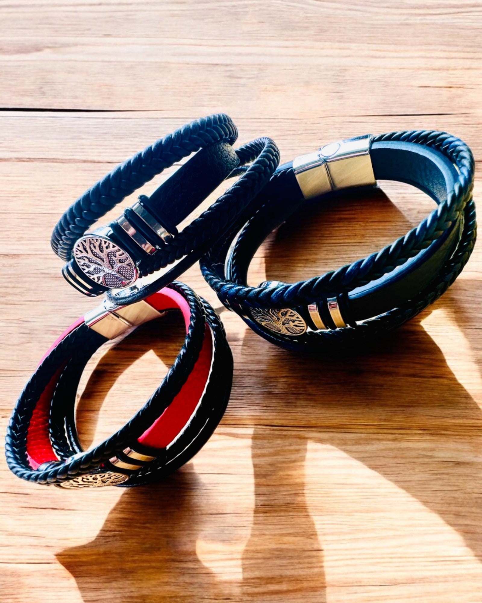 "Elämän Puu" -rannekoru, joka voidaan personoida lahjaksi, 3 värivaihtoehtoa