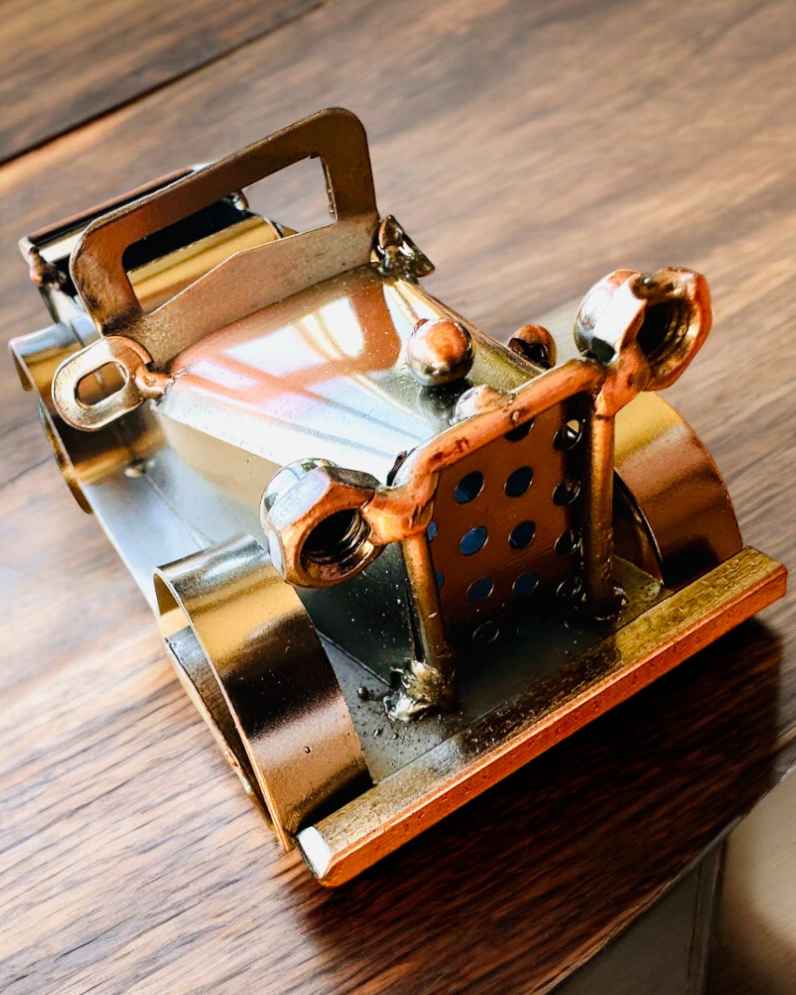 Retro klassinen auto, auto, rautaa - Kokoelma "Vintage Drive", automalli, personointi kaiverruksella lahjaksi