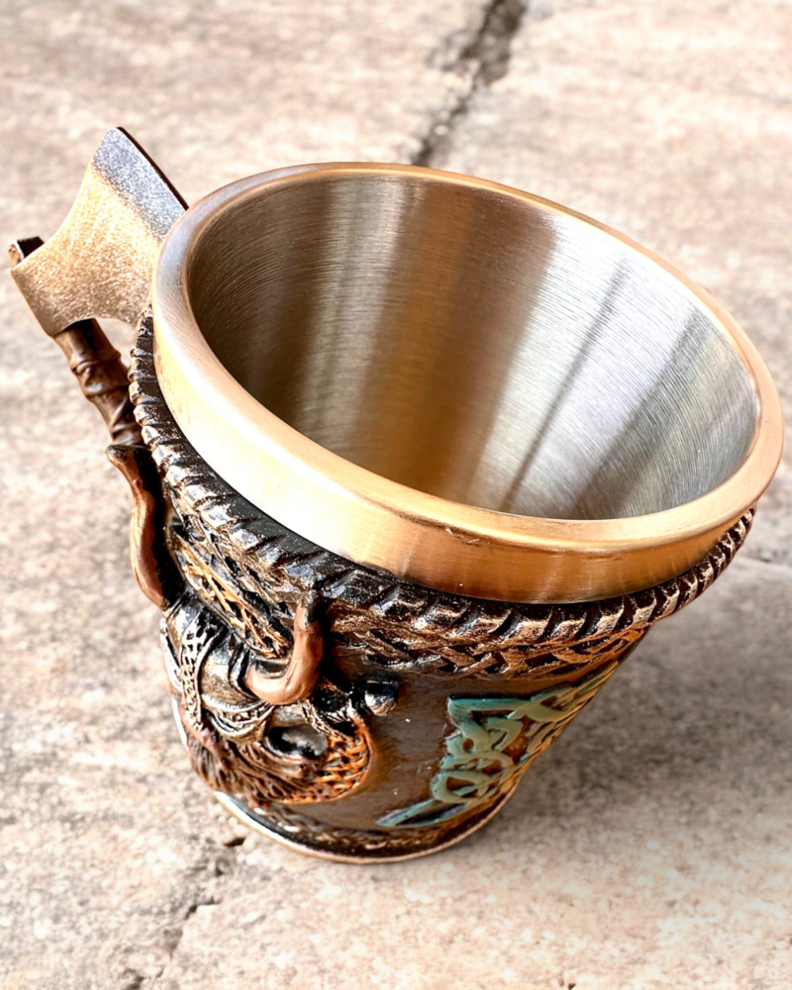 Viikinkimuki Ragnar's Horn - Kaiverrusmahdollisuudella lahjaksi, 250 ml