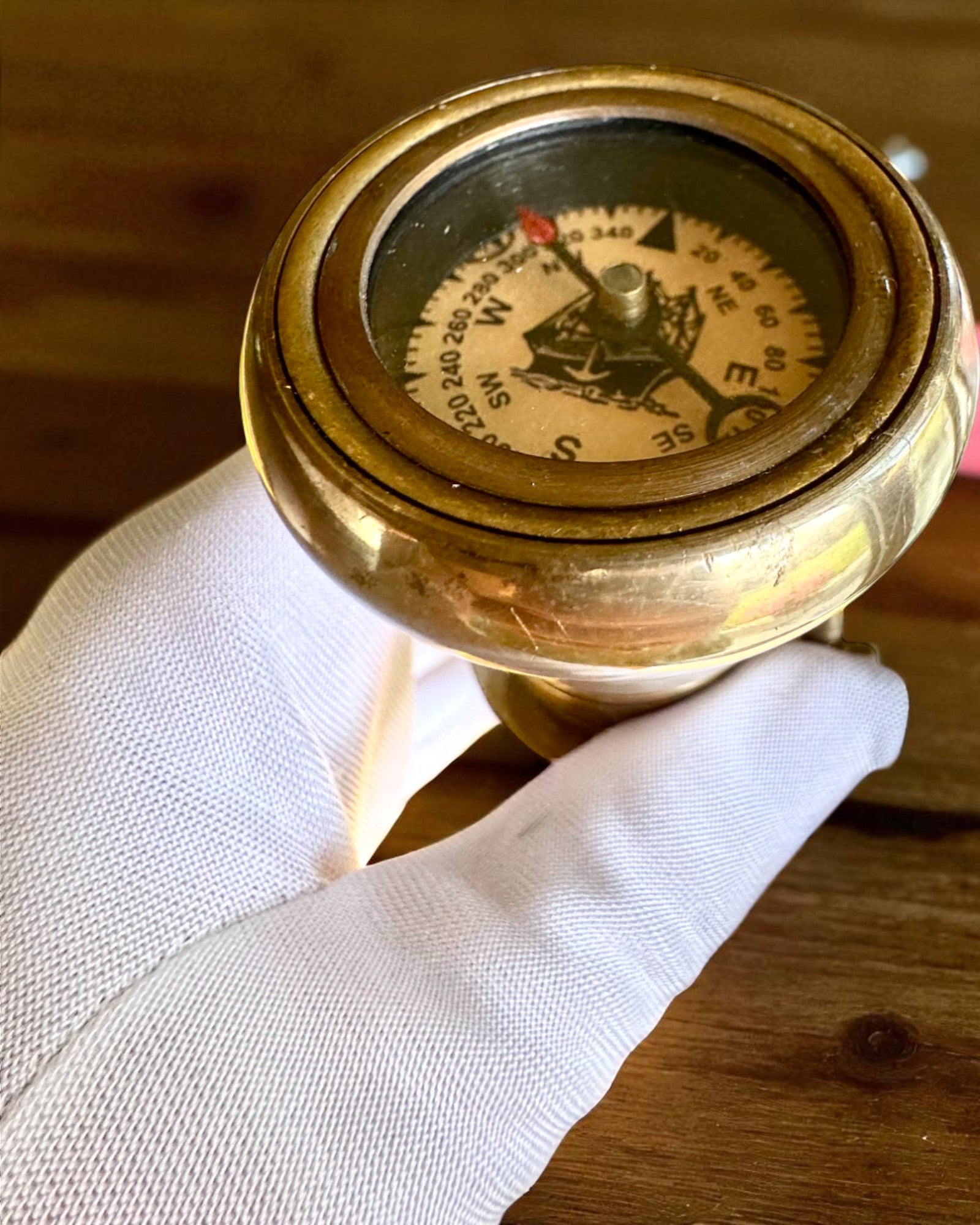 Navigator-keppi 2.0 kompassilla ja piilotetulla kaukoputkella, mahdollisuus personointiin kaiverruksella lahjaksi