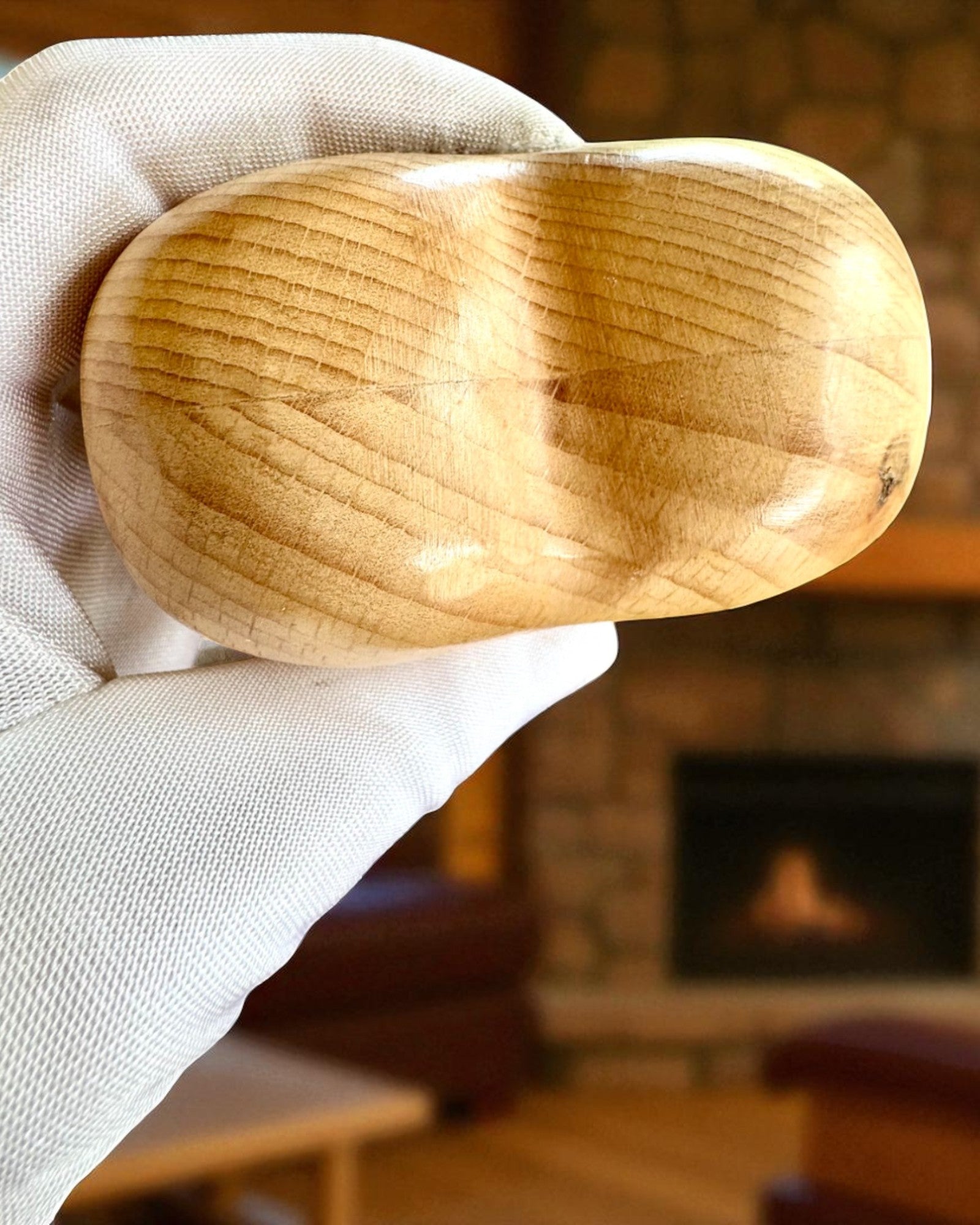 Puinen sydän, 9 cm rasia Salaiselle Tunne, mahdollisuus personointiin kaiverruksella lahjaksi