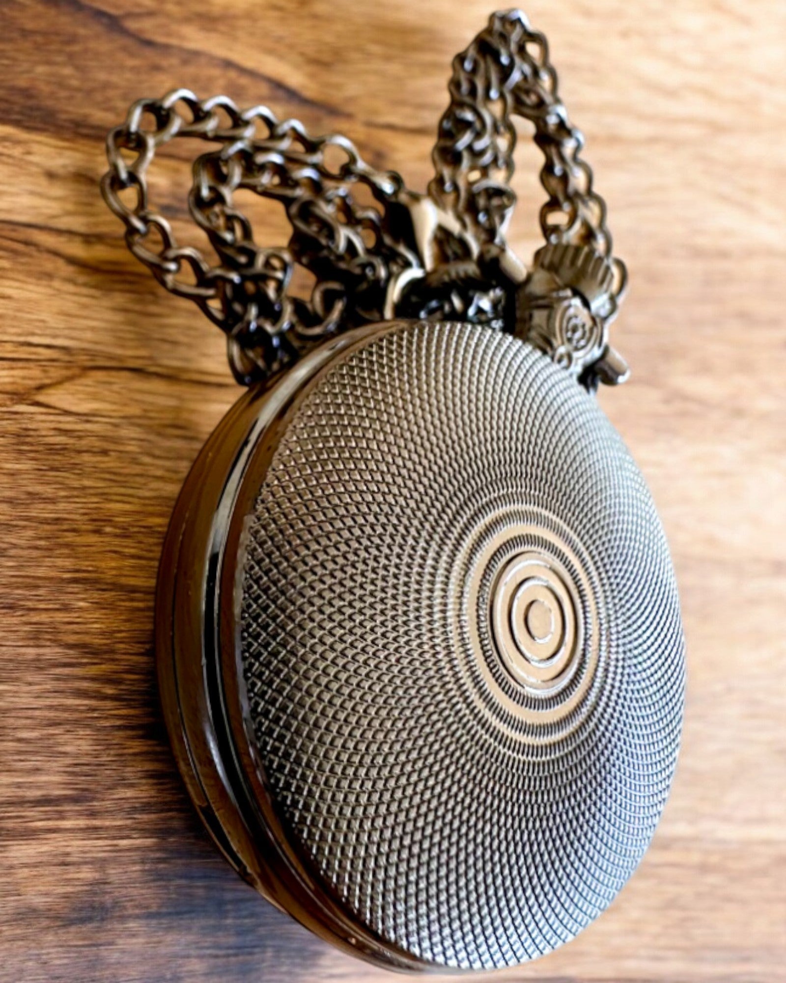 Taskukello "Róża Mroku" - ruostumatonta terästä, kaiverrusmahdollisuus lahjaksi