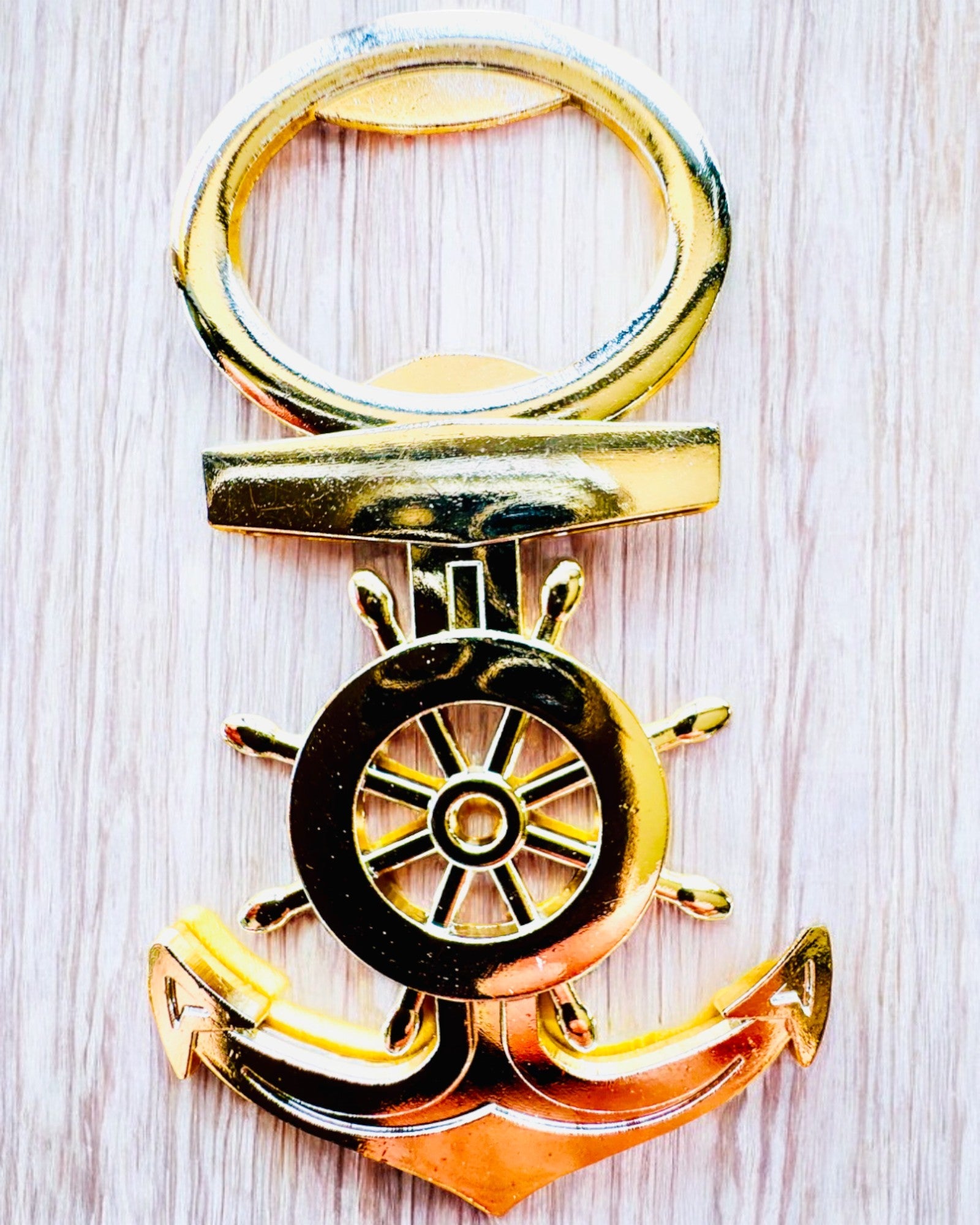 Kapteenin pullonavaaja - mahdollisuus personointiin kaiverruksella, hopeanvärinen