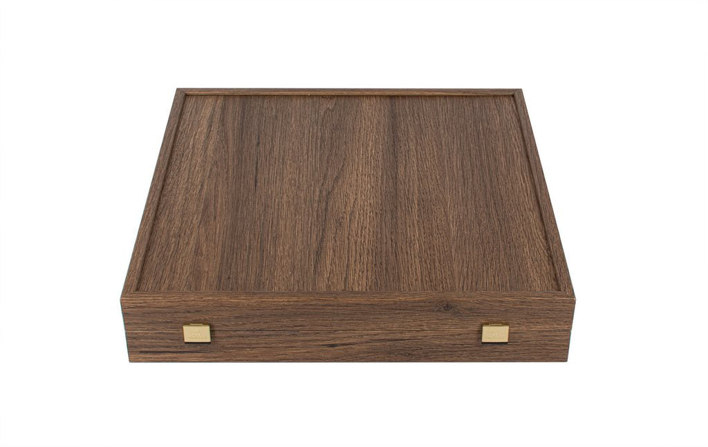 Duże Ekskluzywne Szachy – 36x36 cm – Złoto-srebrne - Renesans S9BRGS