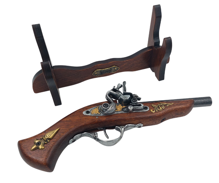 Pistolet Włoski na stojaku - Replika XVII wiek - 141S