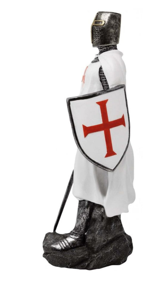 Rycerz Templariusz – Figurka dekoracyjna 30cm – MC-23077