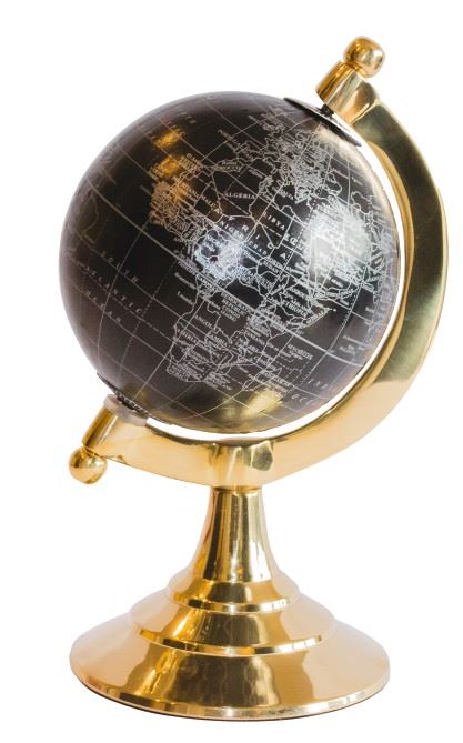 Globus Dekoracyjny Black & Gold – MMG004S