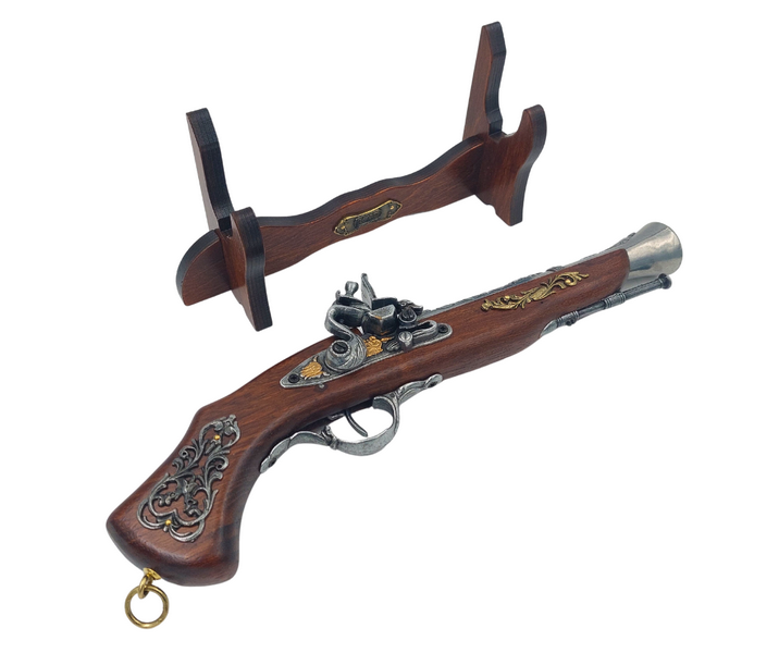 Duży Pistolet Włoski na Stojaku - Replika XVII wiek – 163S