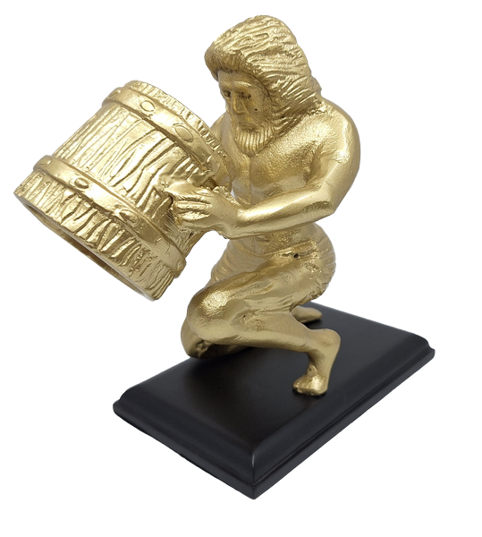 Złota figurka dekoracyjna - Wodnik- AQU2