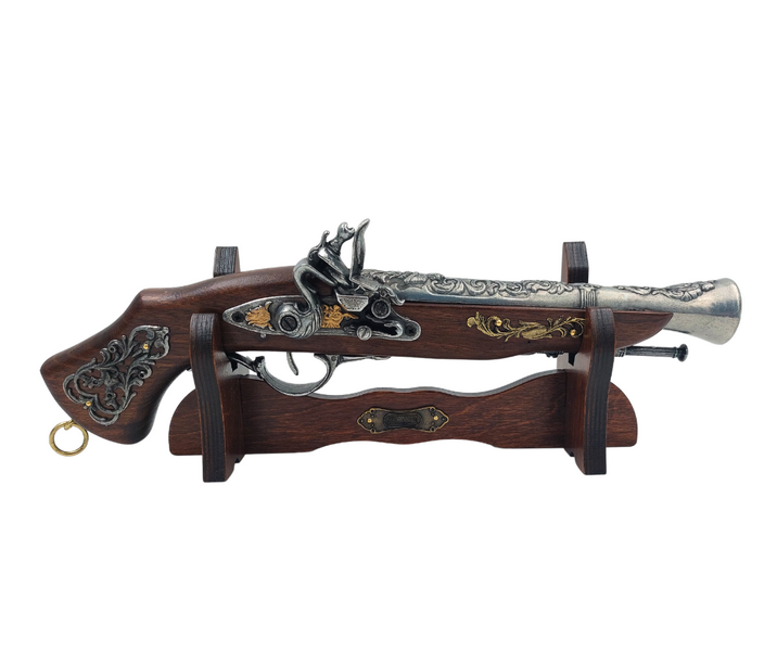 Duży Pistolet Włoski na Stojaku - Replika XVII wiek – 163S