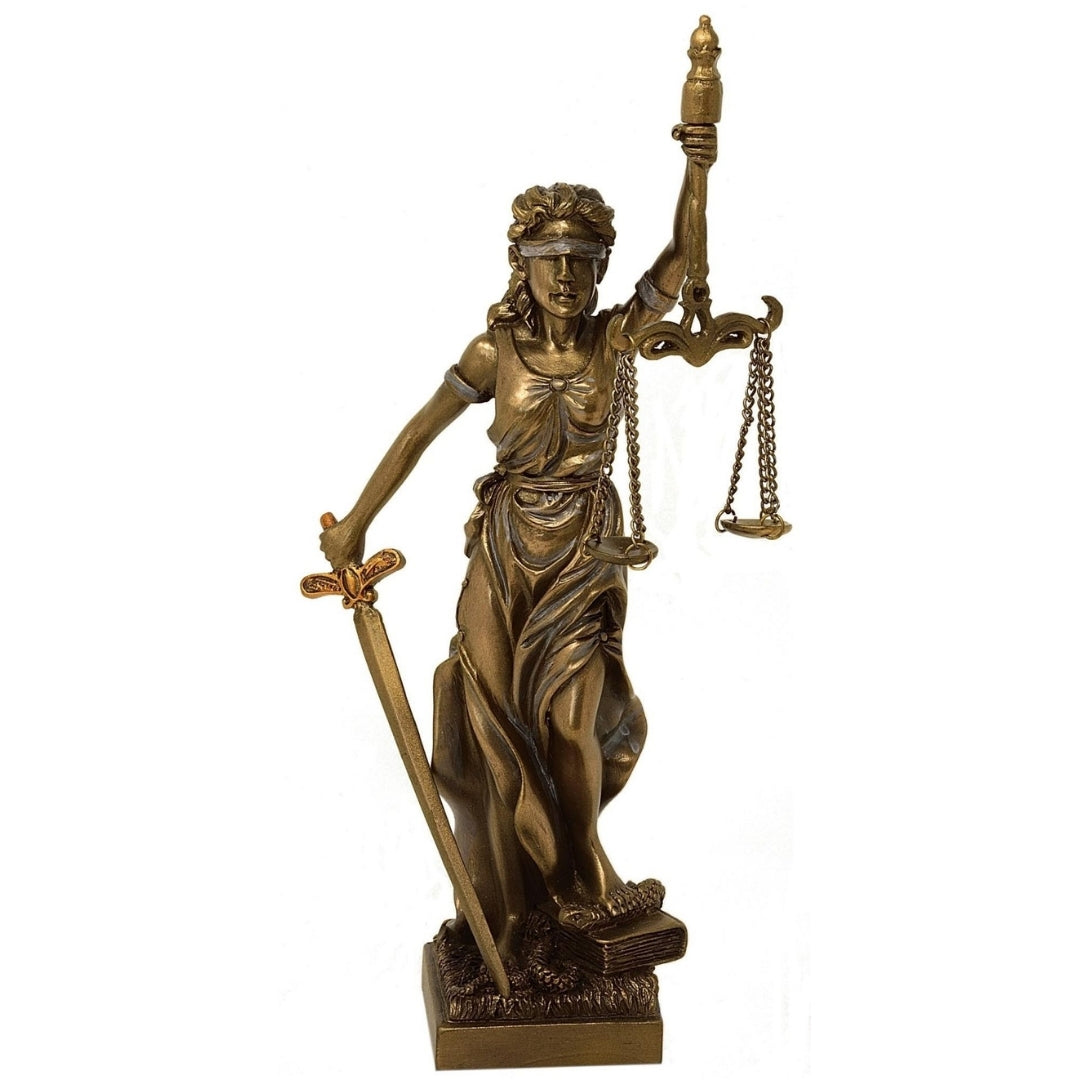 Figurka Temida Bogini Sprawiedliwości 20 cm - Prezent dla Prawnika – MC-90184