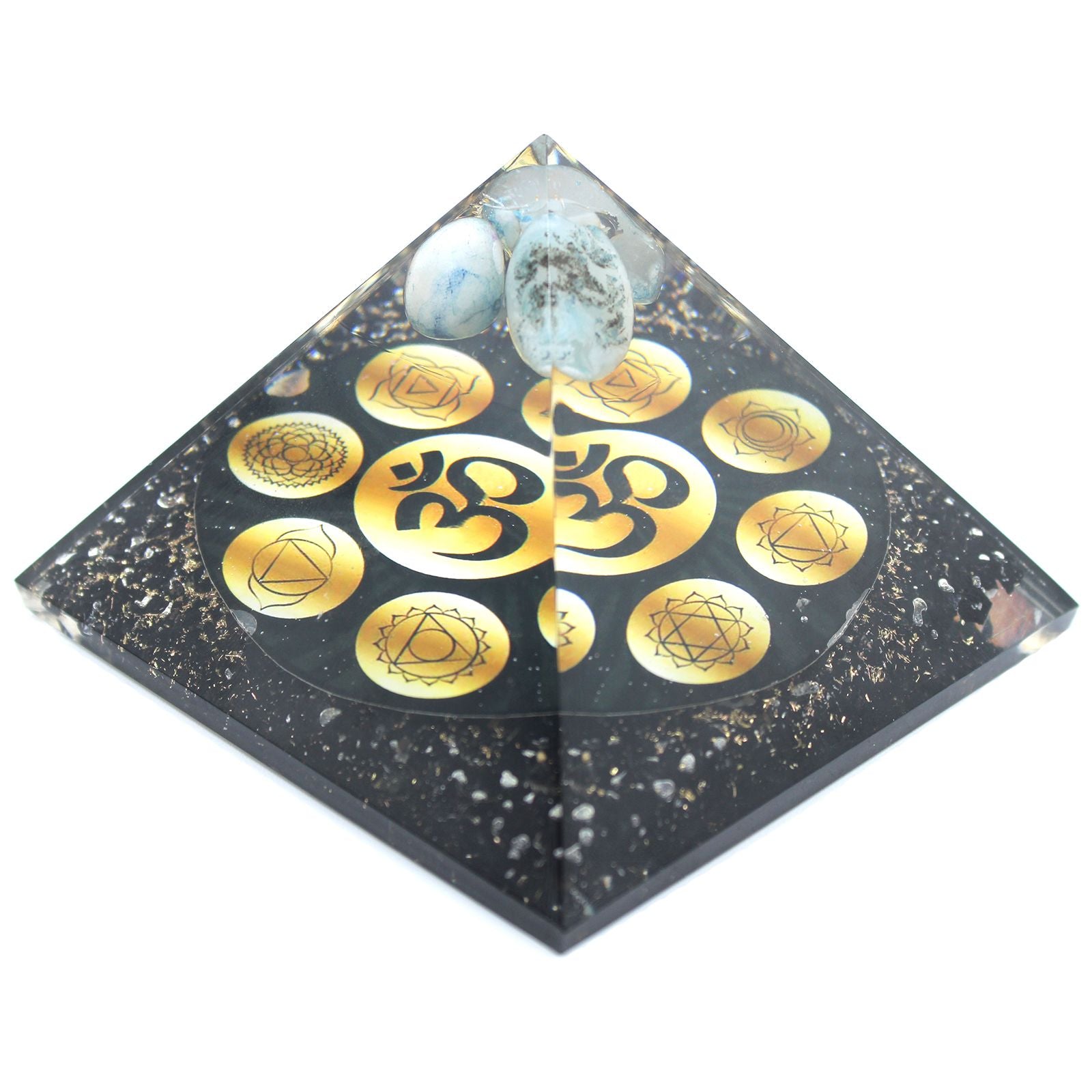 Orgaaninen pyramidi Midnight Om Chakra