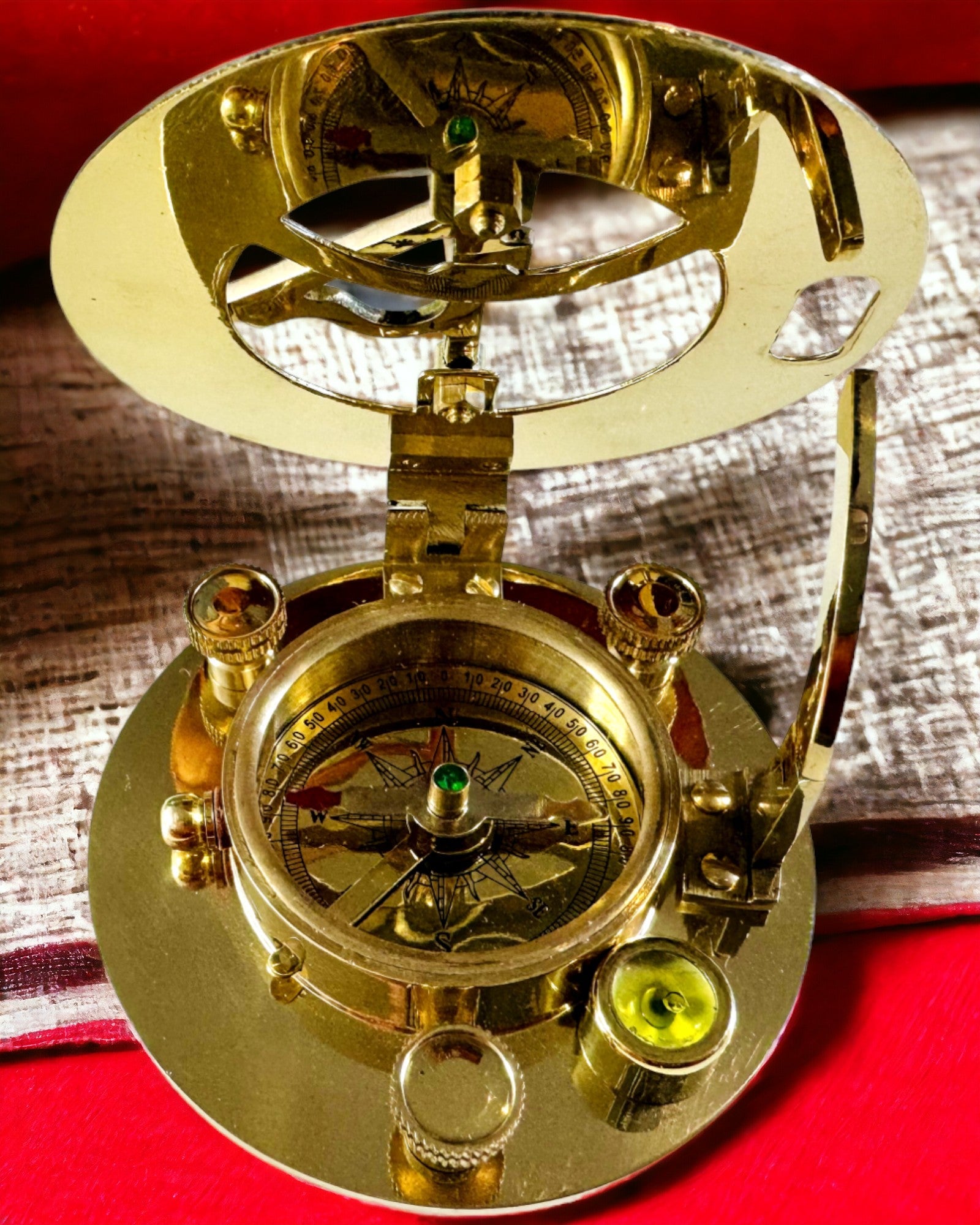 Navigointikompassi sekstantilla ja personointimahdollisuudella - Merellinen XL