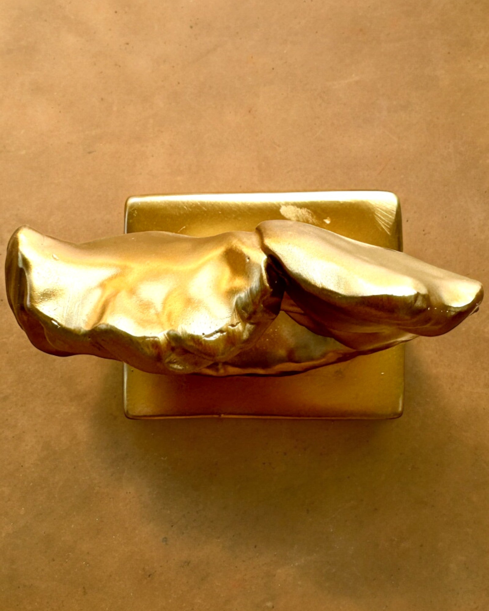 "Złote Złączenie" -figuuri - 13,5 cm korkea, Koristeellinen kaiverrusmahdollisuudella