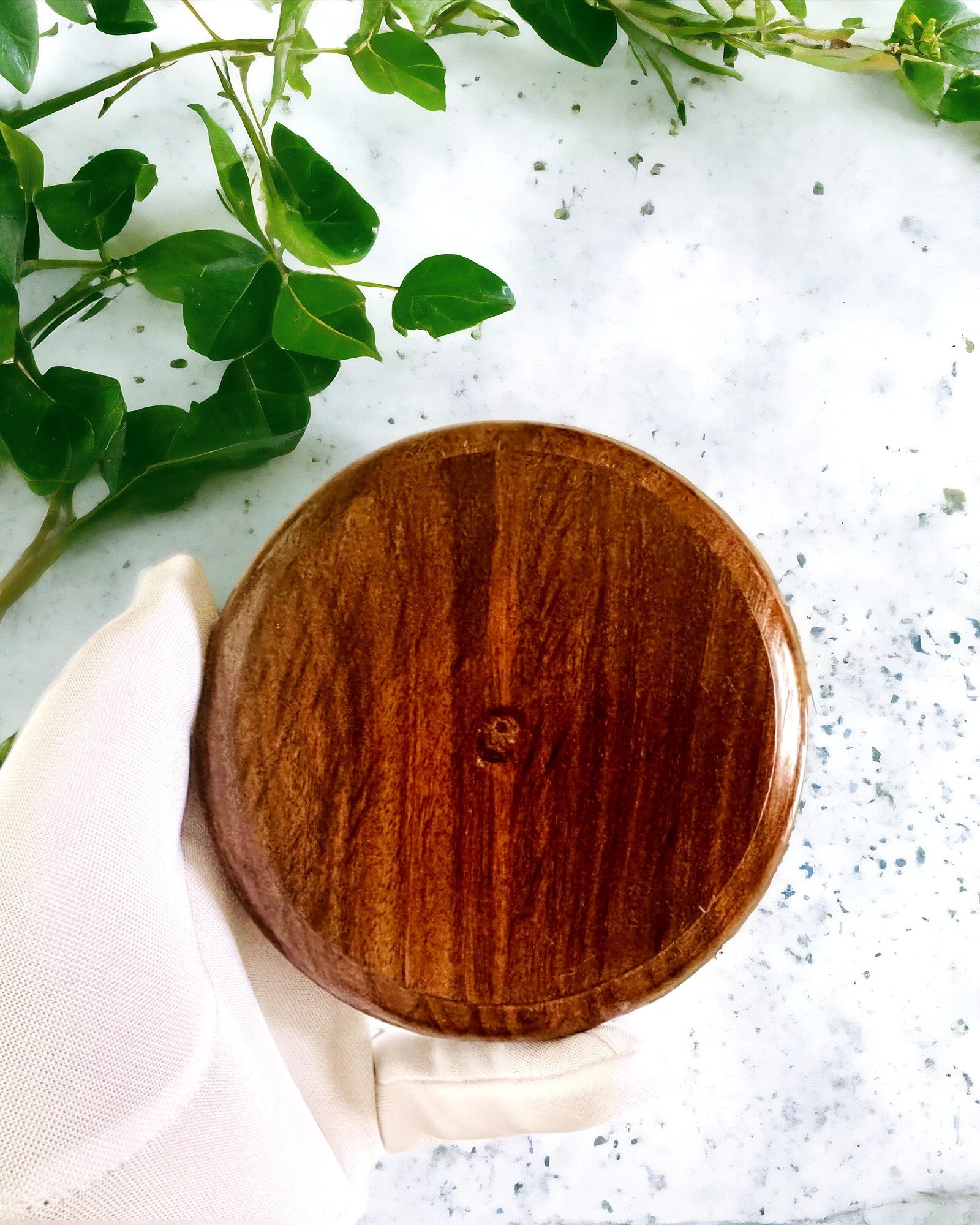 Käsintehty Puinen Merikompassi Kaiverrusmahdollisuudella – Käsityö