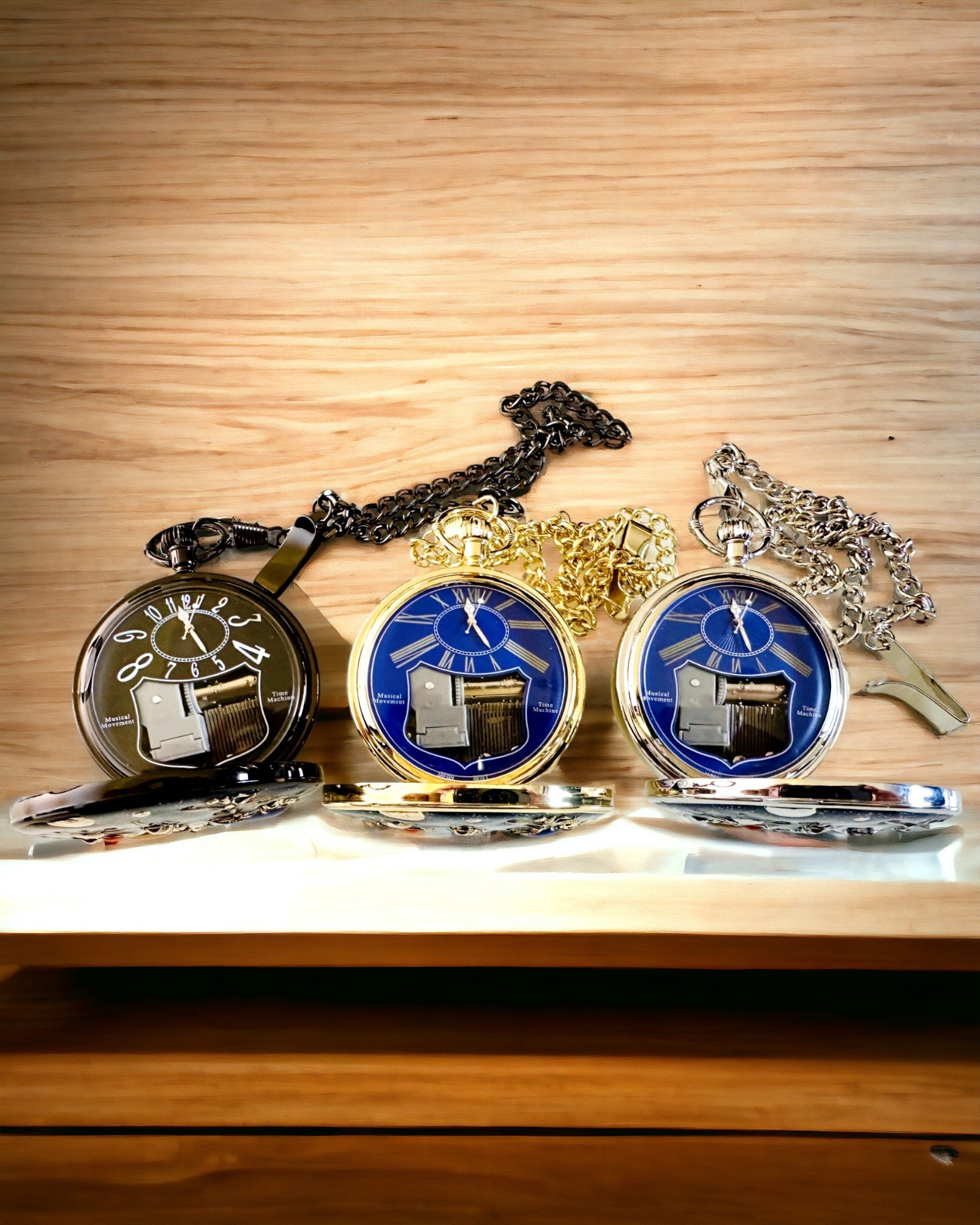 Taskukello "Astrum Temporis" - Hopeinen kehys. Mahdollisuus personointiin kaiverruksella