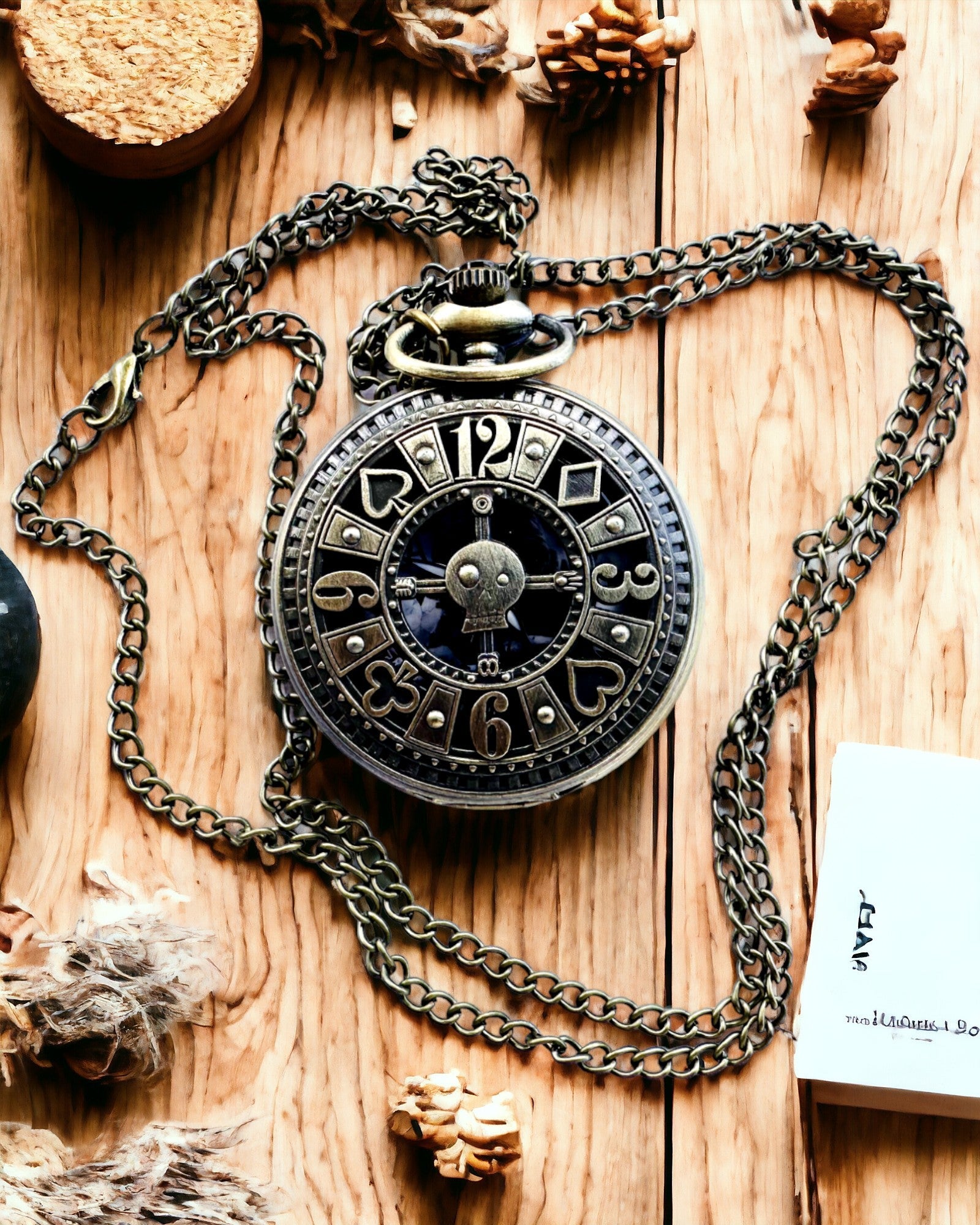 Taskukello "Heritage Timekeeper" Henkilökohtainen lahja kaiverruksella