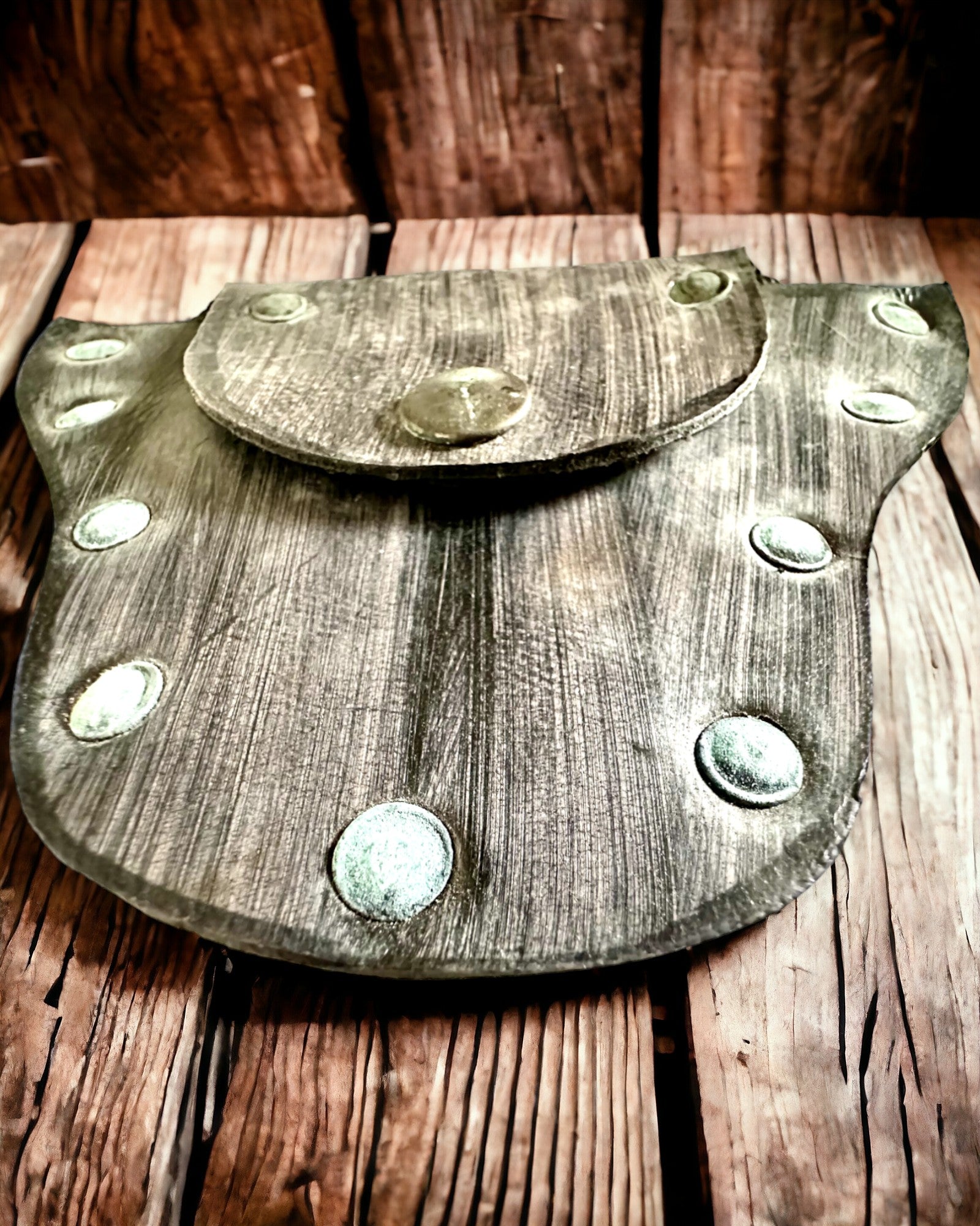 Metsänhaltijan Kätkö - Käsintehty Pieni Nahkainen Pussi