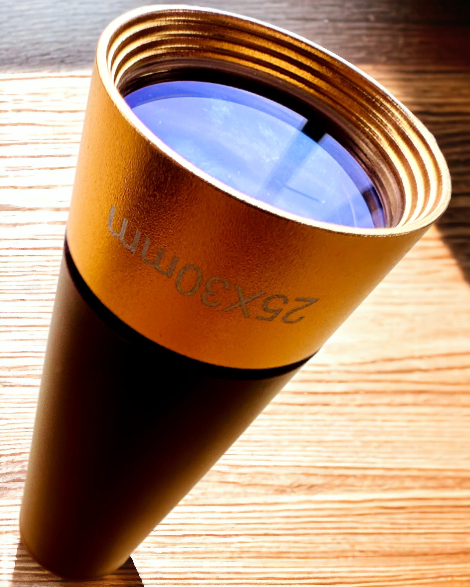 Monokulaarinen kaukoputki Explorer 25x30 - Kannettava, Taitettava Käsikaukoputki, mahdollisuus personointiin kaiverruksella