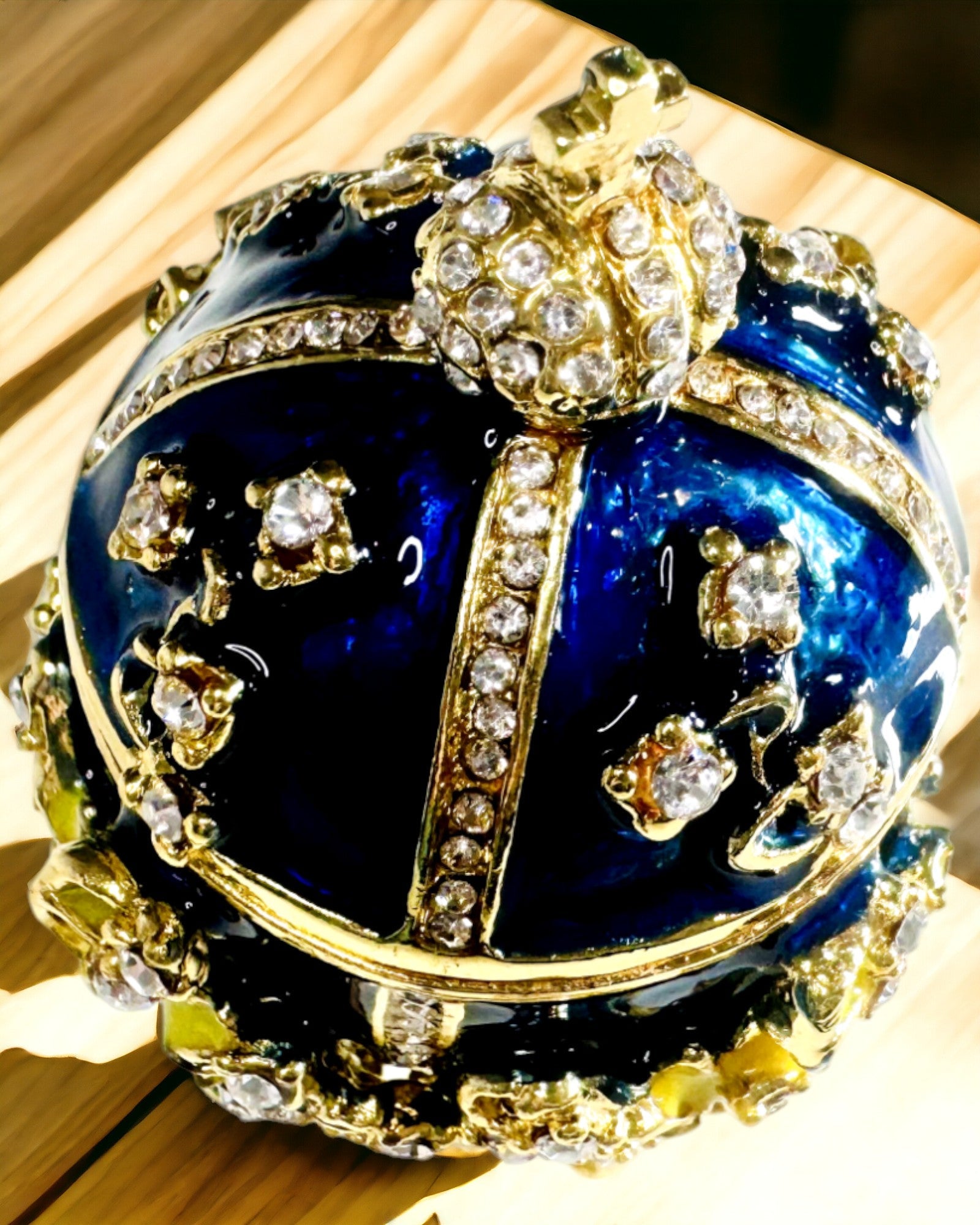 Korurasia 'Keisarillinen Muna' Faberge – Vintage-tyyli, Koristeellinen Säilytysastia