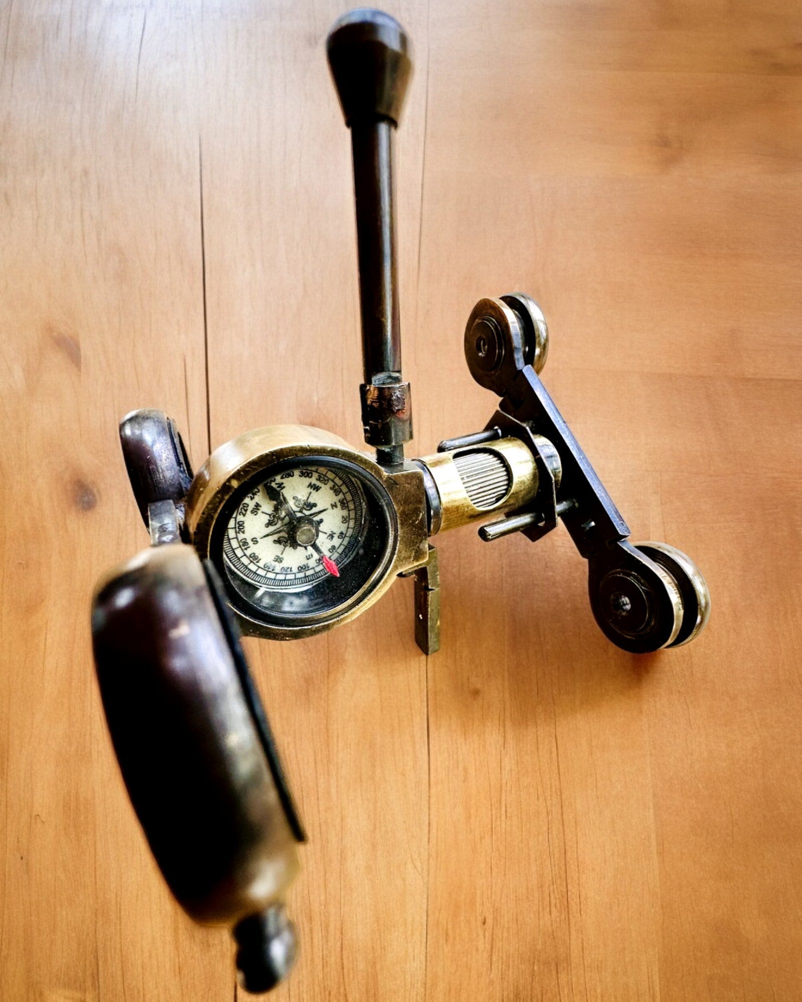 Binocular Nautica - Eksklusiivinen Vintage-lisävaruste - Käsintehty kaiverrusvaihtoehdolla, koriste toimistoon, premium