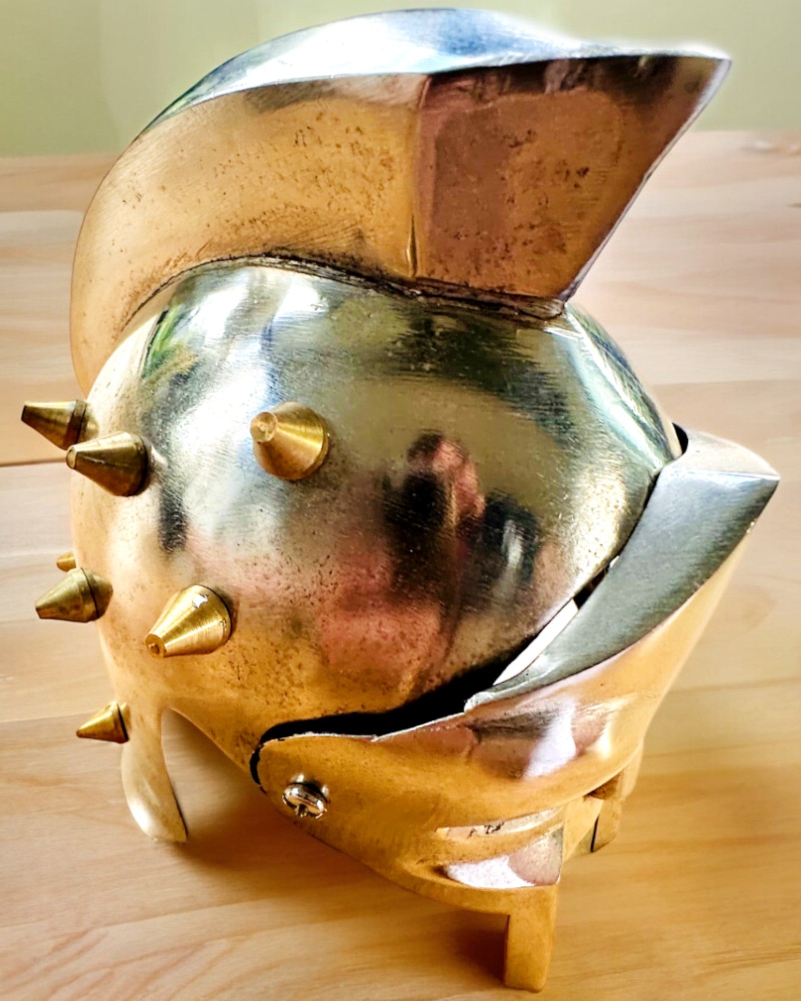 Gladiaattorin Ritarinaamio "Sparta" - mahdollisuus personointiin kaiverruksella