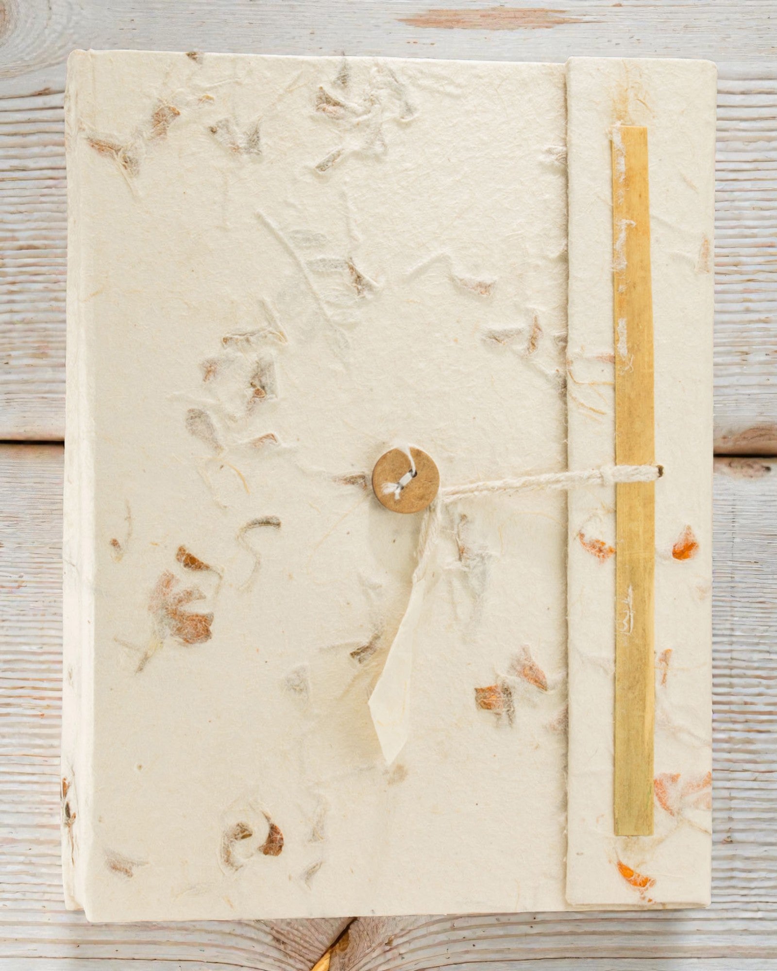 Suuri Lokta-muistikirja Botanical Bloom – Kukat (45 arkkia, 21 x 15 cm)