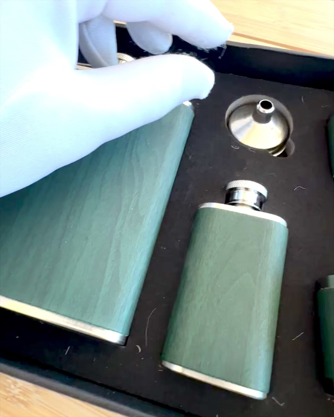 "Forest Spirit" taskumattisarja laseilla, lahjaksi personointi kaiverruksella