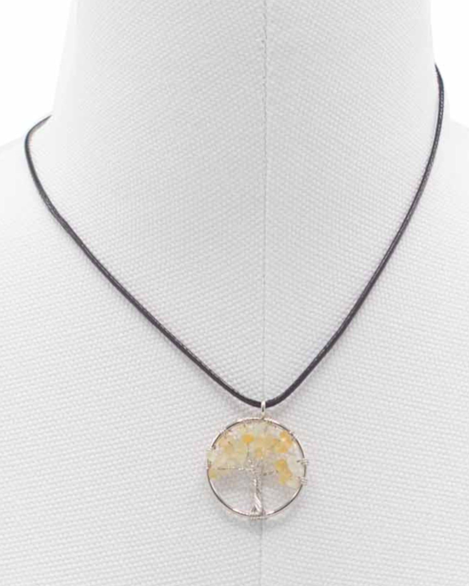 Elämän puu -kaulakoru, intohimon energia – karneoli