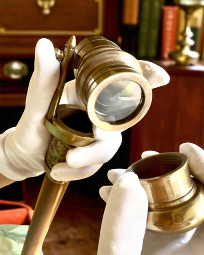 Navigator-keppi 2.0 kompassilla ja piilotetulla kaukoputkella, mahdollisuus personointiin kaiverruksella lahjaksi