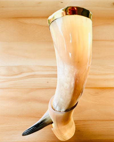 "Viking Valor" Sarvimuki - Käsin Kaiverrettu, Premium Laatu - 4 vaihtoehtoa valittavana