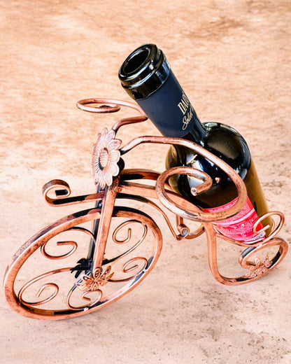 "WineCycle" Polkupyörän Viiniteline - mahdollisuus personoida kaiverruksella lahjaksi