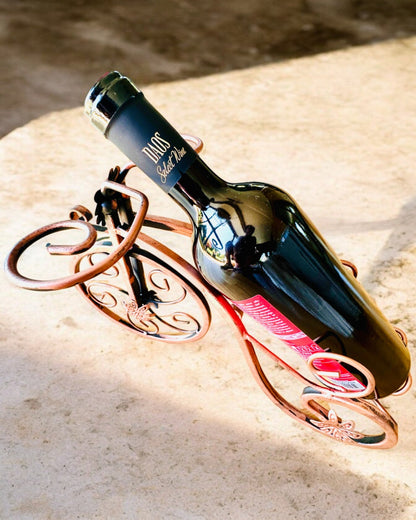 "WineCycle" Polkupyörän Viiniteline - mahdollisuus personoida kaiverruksella lahjaksi