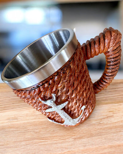 "Morski Skarb" -teräksinen tuoppi, mahdollisuus personoida kaiverruksella lahjaksi