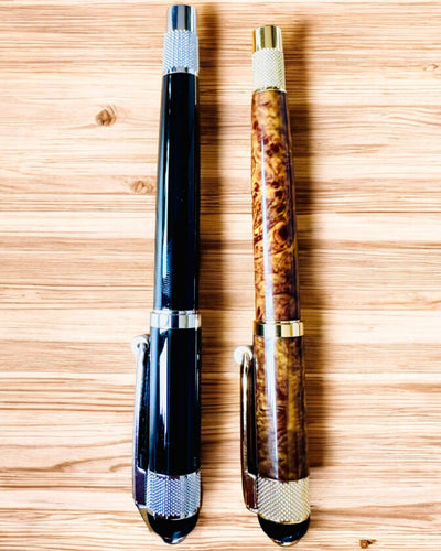 Tyylikäs "Majestic"-kynä lahjaksi personointimahdollisuudella, valittavana 2 värivaihtoehtoa