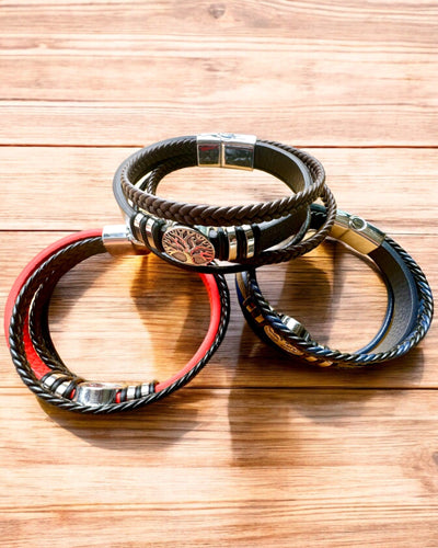 "Elämän Puu" -rannekoru, joka voidaan personoida lahjaksi, 3 värivaihtoehtoa