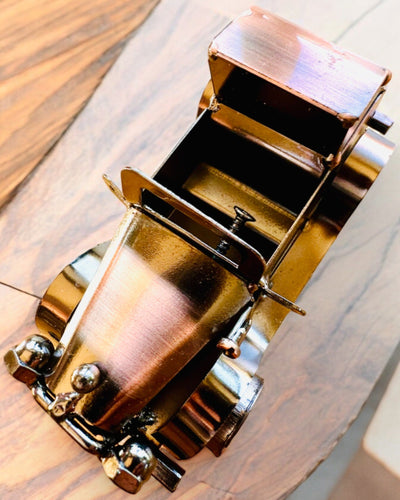 Retro klassinen auto, auto, rautaa - Kokoelma "Vintage Drive", automalli, personointi kaiverruksella lahjaksi