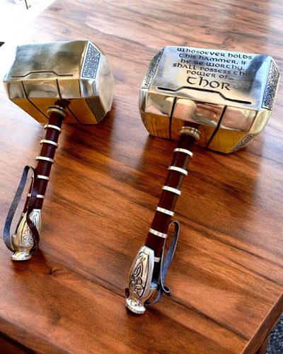 Thorin vasara "Chief" - Käsintehty käsityövasara, personointi kaiverruksella lahjaksi