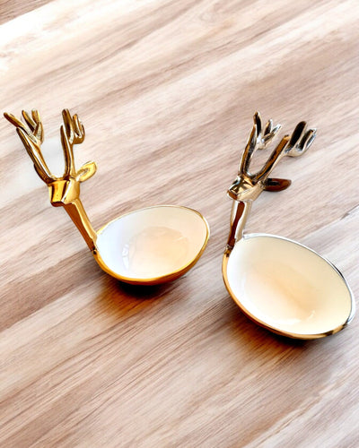 Elegantti kulho Sarvien Kauneus – Käsityö Intiasta, personointi kaiverruksella