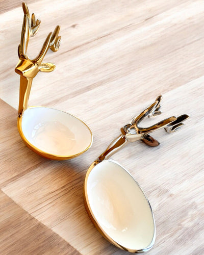 Elegantti kulho Sarvien Kauneus – Käsityö Intiasta, personointi kaiverruksella