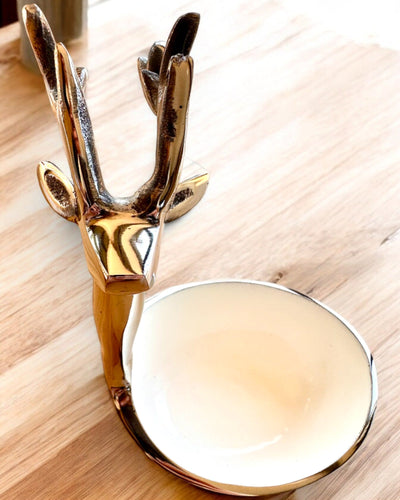 Elegantti kulho Sarvien Kauneus – Käsityö Intiasta, personointi kaiverruksella