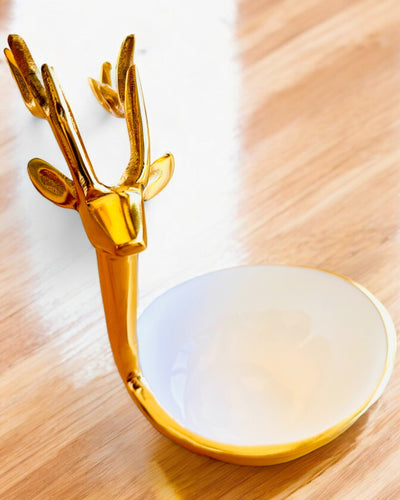 Elegantti kulho Sarvien Kauneus – Käsityö Intiasta, personointi kaiverruksella