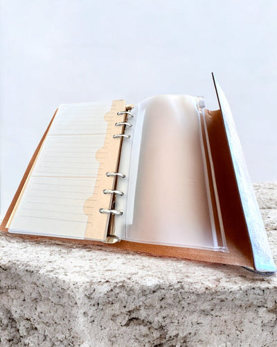 Vintage Memoire -muistikirja personoidulla kaiverruksella - 3 mallia valittavana, muistikirja lahjaksi