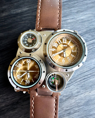 Selviytymiskello "Explorer 4in1", mahdollisuus personointiin kaiverruksella lahjaksi