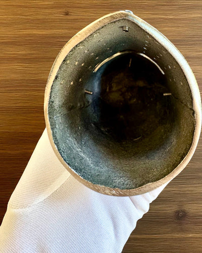 Miniatyyri ritari­kypärä ”Guardian” messinkiä – käsintehty, 12 cm, kaiverruksella personoitava lahja