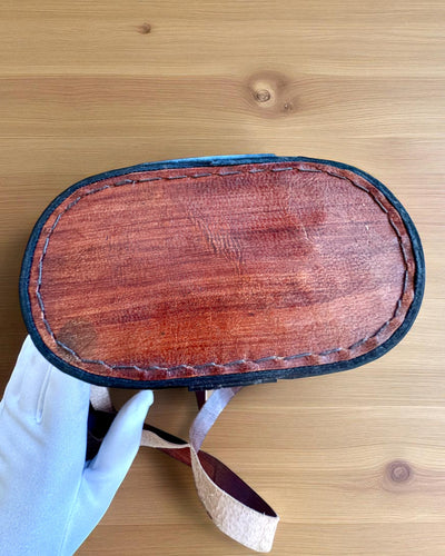 Kiikarit nahkaisella kotelolla Victorian's Eye, 11 cm Messinkiä, Käsin koristeltu, personointi kaiverruksella lahjaksi