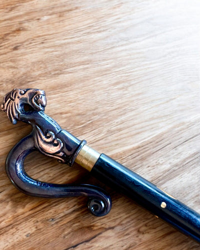 Kävelykeppi Lohikäärme Vartija – mahdollisuus personointiin kaiverruksella lahjaksi