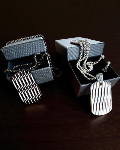 Miesten kaulakoru Dog Tag „SteelVision” – ruostumaton teräs, 15 vaihtoehtoa, kaiverruksen personointi