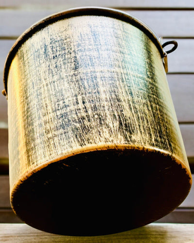 Tyylikäs metallinen tuhkakuppi "Rustic Charm" 19-23 cm korkeus, 8 vaihtoehtoa valittavana, kaiverrus pyynnöstä